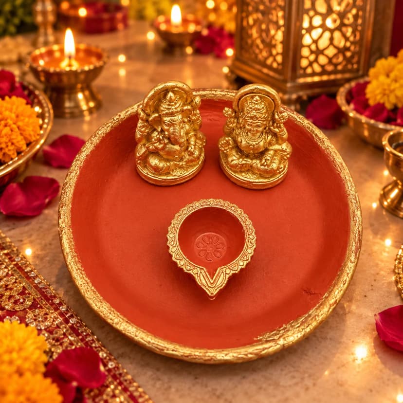 Mangal Pujan Thali — view 1 of 2