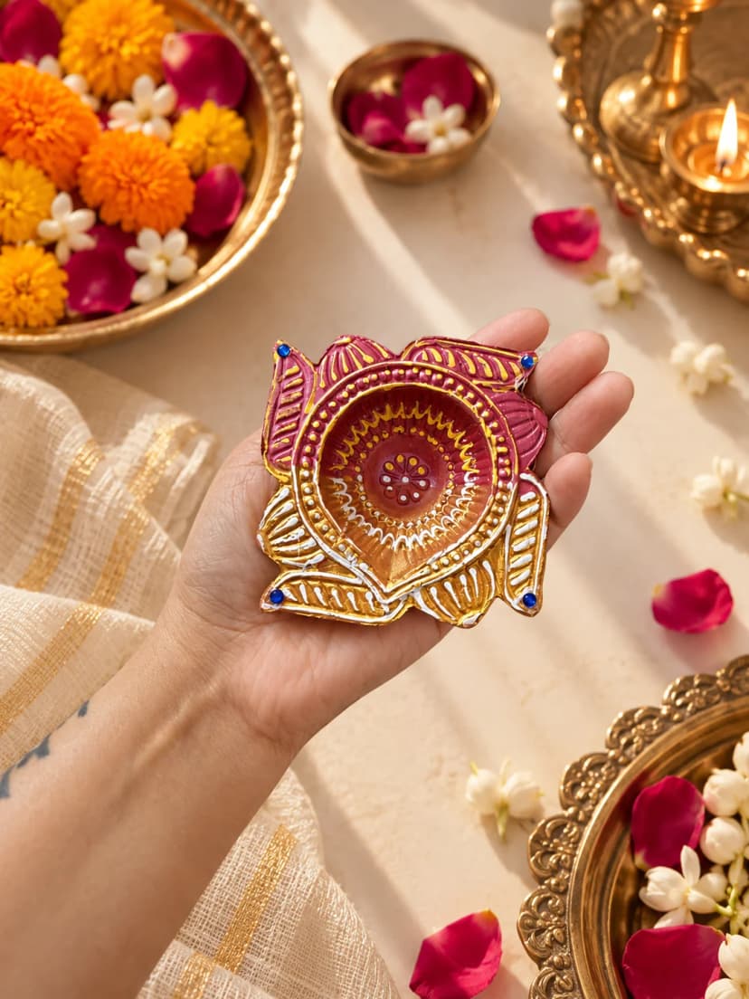 Swastik Deepam — view 2 of 3